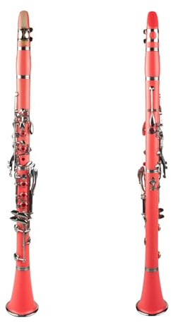 Klarinette B Tonart Farbe Blasinstrument Erwachsene Oder Anfänger Performance Profi Professionelle Klarinette Für Anfänger Und Erwachs(Pink)