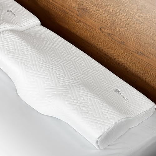 SNUGL Cervical Pro – orthopädisches Nackenkissen aus Memory Foam gegen Nacken- und Schulterschmerzen | ergonomisches Kopfkissen für Seiten-, Rücken- und Bauchschläfer