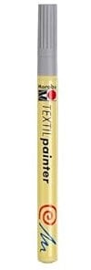 Marabu Textil Painter Textilmarker 1-2 mm - Grau - 2 Stück