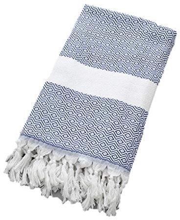UK_Stone Herren Baumwolle Unifarben Streifen Geometrisch Vintage Türkisch Badetuch Strandtuch Handtuch Wickelrock Sarong Pareo Wickeltuch Unterwäsche Sonnenschutz Decke Cover-up
