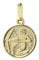 NKlaus Schütze Sternzeichen 333 8 Karat Gelbgold 12mm Kettenanhänger Horoskop Zodiak 9133