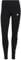 adidas Damen Essentials High-Waisted Logo Leggings, Black/White, XXS