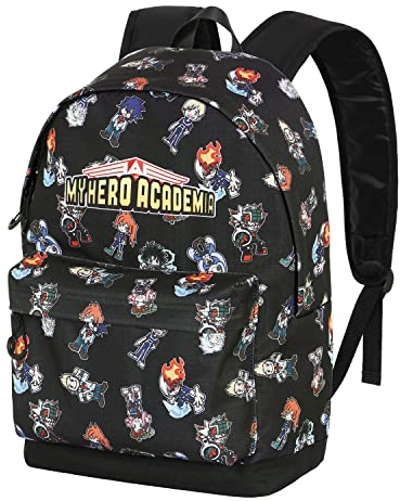 My Hero Academia Chibi-FAN HS Rucksack, Schwarz