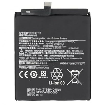 BATERIA Interna BP40 para XIAOMI REDMI K20 Pro MI 9T Pro 3900 mAh Capacidad Repuesto