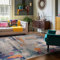 Mazovia Bunte Teppiche - Modern Abstrakt Bunt Teppich für Wohnzimmer, Esszimmer, Schlafzimmer - Kurzflor Niedrigflor Pflegeleicht Oeko-TEX - Multi Mehrfarbig - Versch. Größen - 200 x 300 cm