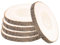 Rondelles Bois Naturel Brut,5 Pcs Diamètre 22-24cm Sans Trou Tranches de Bois Naturel,pour centres de table en bois brut pour travaux manuels,peinture,Décoration de Noël et de Mariag.