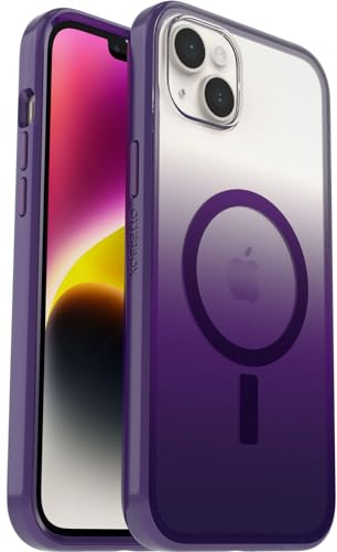 OtterBox Clear Case Series with MagSafe for iPhone 14 Plus, Shockproof, Drop Proof, Ultra-Slim, Protective Case, 2x Tested to Military Standard, Eminence