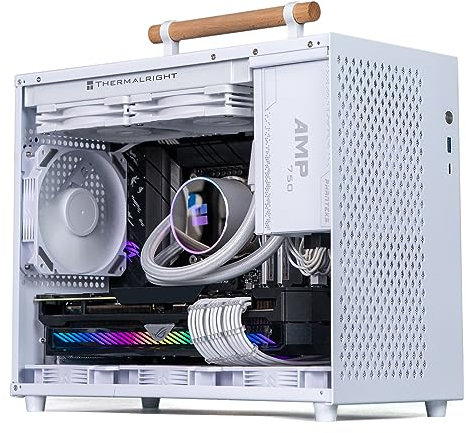 YIWENG Portable Computer Case Cold Rolled Shell PC Gaming Case Desktop PC Case 360mm Graphics Card ITX MATX Motherboard ATX Power Supply,PC case