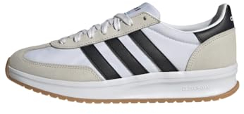 adidas Run 70S 2.0 Shoes, Zapatos Hombre, Cloud White/Core Black/Grey One, 42 EU