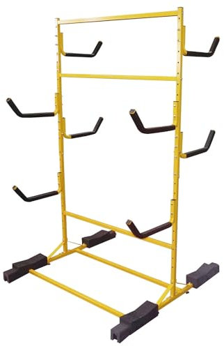 Lomo Floor Standing Kayak Rack Stand - Yellow
