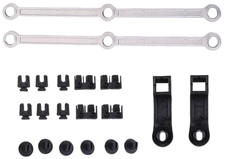 BYNYXI A6420905037 Drallklappen Gestänge Ansaugkrümmer für Mercedes 320 350 CDI OM642 Pleuelstangensatz Lufteinlasskrümmer Pleuel Kit 6420903237 6420907737 6420905037 64209054 A6420907737