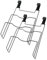 CHILDWEET 2Pcs Over The Door Pot Lid Holder Cutting Board Organizer Kitchen Cabinet Storage Rack for Pan Lids and Chopping Boards