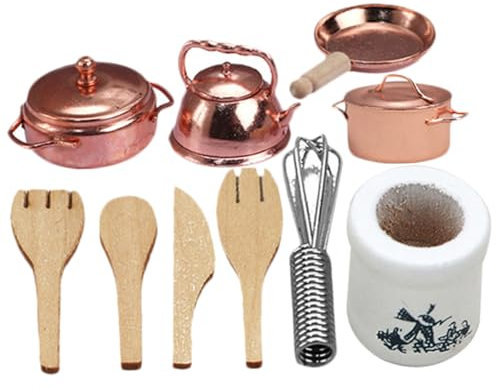 BESTonZON Muebles Miniatura para Casa De Muñecas Cocina De Juguete Cocina para Casa De Muñecas