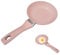 Zeauuiv Small Frying Pan, Red Nonstick Egg Pans, 12cm Mini Frying Pan for One Egg, PFOA-Free Cookware Skillet Omelette Pan, Portable Cooking Pans for Gas Stove, Perfect for One Egg, Pancakes (Pink)
