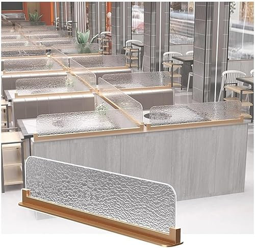 Dekoschirm aus Edelstahl für Esszimmer (50 x 25 cm) moderne Raumteiler für die Dekoration Ihres Hauses
