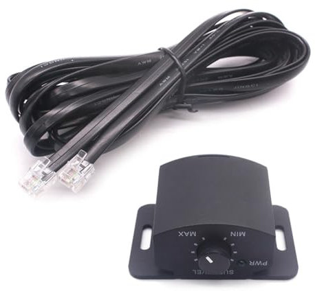 Sankaka Verstärker Ersatz Bass Knob Control Remote 6Pin Subwoofer Lautstärke Anpassung für Lautsprecher