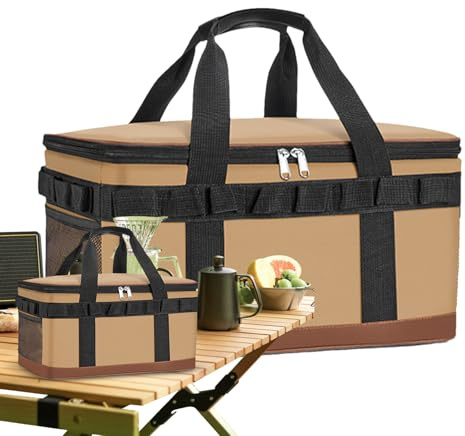 Tyinerc Isoliertasche | Isolierte wasserdichte Kühltaschen – Lunchbox für Angeln, Camping, Outdoor, Arbeit, Golf, Roadtrip Aktivitäten