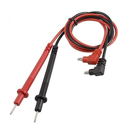 COPPI DI CAVI CON PUNTALI DI RICAMBIO PER TESTER MULTIMETER LUNGHEZZA CM 66