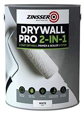 Zinsser Drywall Pro 2 in 1 Primer and Sealer System White Matt (5 LITR