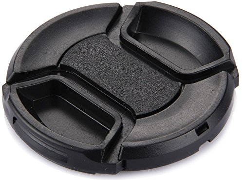 Movoja® [ Objektivschutzdeckel 77mm | Perfekter Fester Halt | Snap-On | Universal-Ersatzkappe | Center Pinch | Kameradeckel | Linsenschutz | Schutz-Kappe | Objektivschutz | Objektivdeckel | 77mm