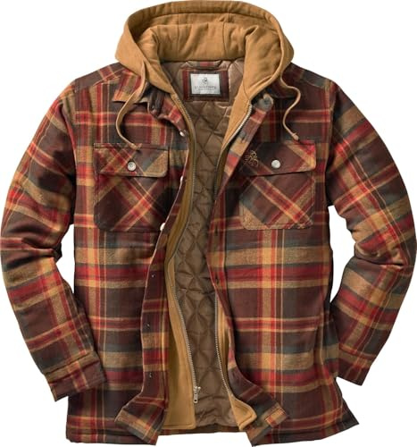 Legendary Whitetails Maplewood Herren-Kapuzen-Hemd-Jacke