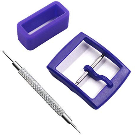 Ersatz-Uhrenarmband aus Kunststoff und Silikon-Schlaufen für Swatch