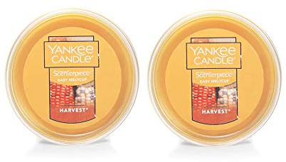 Yankee Candle Scenterpiece Easy Meltcup, Harvest, 2 Pack