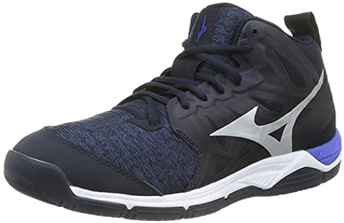 Mizuno Wave Supersonic 2mid, Scarpe da pallavolo Uomo, Skycaptain Gsilver Viole, 40.5 EU