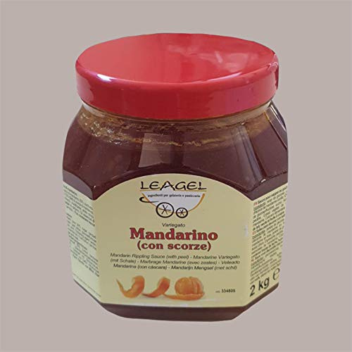 Leagel buntes Obst Mandarine aromatisiert zum Dekorieren von Füllungen von Eiscreme-Gebäck-Süßigkeiten, 2 Kg
