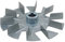 Aspa motor horno giratorio recambio alas hoja de ventilador aire caliente y frio cocina (OD92mm ID9mm)
