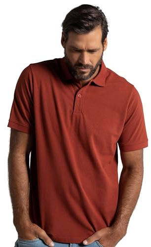 JP 1880 Herren Jp1880 Poloshirt, Basic, Halbarm, Piqué, L Bis 10xl Polohemd (1er Pack)
