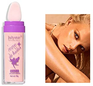 HIROCK Body Glitter Holografischer Glitter Körper Schimmernder, Kosmetischer Glitzer für Gesicht, Körper und Haare, Highlighter Make up Puder, Festival und Party Beauty Make-up (02)