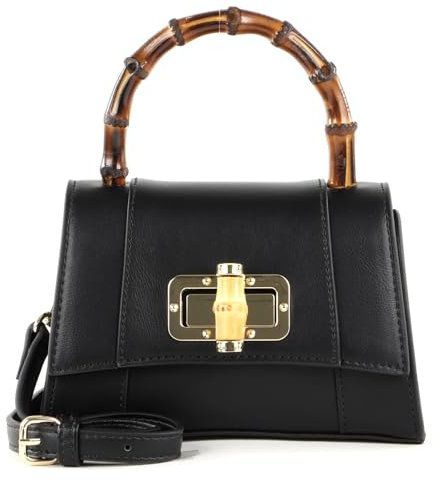 SEIDENFELT MANUFAKTUR Sorken Handbag Black/Gold