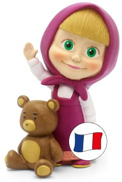 tonies Figurine Masha, Personnage avec Histoire Audio et chansons pour conteuse Toniebox, audioconte 3 Ans et Plus - boîte à Histoires Vendue séparément