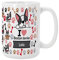 BEE INGENIOUS Taza BOSTON personalizada con nombre. Taza desayuno XL de 443 ml. Taza perros personalizada con nombre. Regalo para amigas. Tazas razas de perros. Tazas originales para regalar. (Boston)
