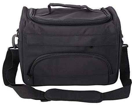 Hairdressing Bag Tool Bag, Portable Cosmetic Bag for Hairdressing Tools, Professional Hair Cutting Bag for Hairdressers and Hairdressers, Black Hairdressing Organizer Bag