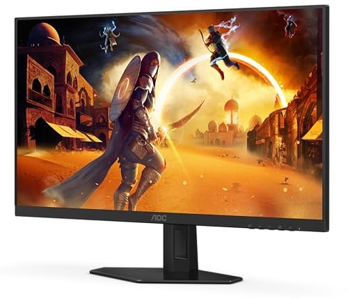 AOC Gaming 27G4XE - 27 Zoll FHD Monitor, 180 Hz, 1 ms, FreeSync Prem., G-Sync comp., HDR10 (1920x1080, HDMI, DisplayPort) schwarz/grau