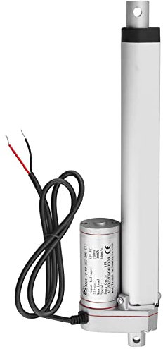 AUTTGINN Linearmotor, 1000N 200mm 12v DC Linear Actuator Motor Elektro Zylinder Schubstangenmotor für Auto,Möbel,RV,Türöffner,Industrielle Landwirtschaft, Gefäße usw