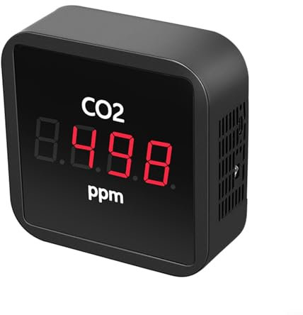 for TUYA for Smart CO2-Detector Carbon Dioxide Detector Air Quality Monitor, LED Screen Air Detector Air Quality Tester With Temperature And Humidity Monitor( for ZIGBEE)