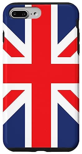 iPhone 7 Plus/8 Plus Flag of Great Britain, Men Women Kids United Kingdom UK Case