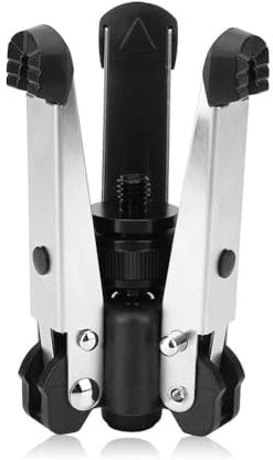 Itonash Mini Base de Support de Trépied avec Vis 3/8 Pouces pour Le Monopode, Support Compact de Trois Pieds, Pliable avec Connecteur de Tête à Billes, Portable