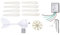 400W Generador de turbinas eólicas de 12 V Kit de potencia eficiente para barcos para llevar a casa el hogar
