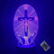 Kreative 3D Jesus Kreuz Nacht Licht 16 Farben Andern Sich Fernbedienung USB-Strom Touch Schalter Dekor Lampe Optische Täuschung Lampe LED Lampe Tisch Kind Geburtstag Weihnachten Geschenke