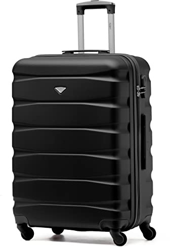 Flight Knight ABS Leichtgewicht Reisekoffer Koffer 3 Groben Kompatibel Mit Air Berlin, Lufthansa, Eurowings, easyJet, Ryanair Und Viele Mehr! Handgepack & Grober Koffer Mit 4 Rollen.