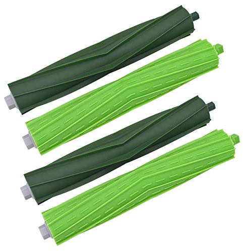Neutop 2 Sets Dual Multi Surface Rubber Brushes Roller Ersatz für iRobot Roomba e und i Series E5 (5150) E6 (6198) i3 (3150) i3+ (3550) i6+ (6550) i7 (7150) i7+ (7550) Roboter-Staubsauger.
