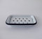 Falcon Traditional Enamel Soap Dish, White, 130 x 90 x 25mm