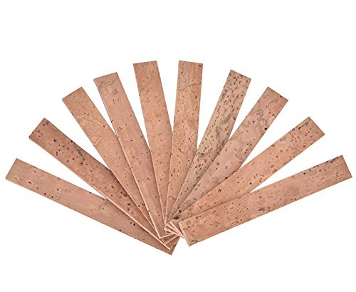 Clarinet Joint Corks, Clarinet Cork Clarinet Instrument Repair Accessories Replacement Kits with 10 Pieces Clarinet Neck Joint Cork Sheet