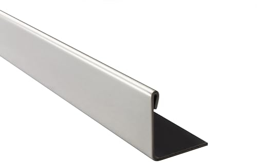 L-Profil Edelstahlschiene Fliesenprofil Fliesenschiene Edelstahl V2A L250cm H6mm-12mm 20mm glänzend