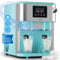 Klarstein Macchina Ghiaccio 1.8L, Macchina del Ghiaccio Professionale, Fabbricatore Ghiaccio Secco Alimentare 15kg, Ghiaccio Tritato e a Cubetti, Macchina Ghiaccio Casa Cocktail Pulizia Rapida