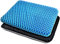 Gel Seat Cushion Double thickness Honeycomb design, Orthopaedic Cushion for Sciatica Tailbone Coccyx pain relief and Support, For Office Chair Wheelchair Car seat eggchair,Pressure Cushion for bottoms